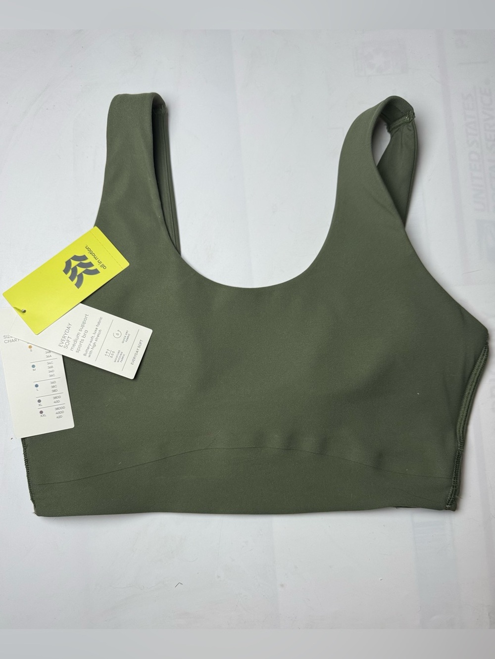All in motion Medium every day soft bra-Green